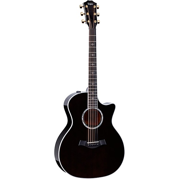 Taylor 614ce Special-Edition Grand Auditorium Acoustic-Electric Guitar Gaslamp Black