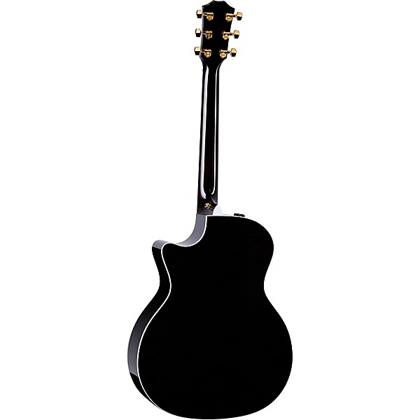 Taylor 614ce Special-Edition Grand Auditorium Acoustic-Electric Guitar Gaslamp Black