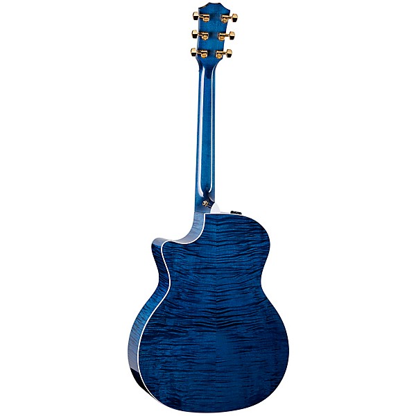 Taylor 614ce Special-Edition Grand Auditorium Acoustic-Electric Guitar Pacific Blue