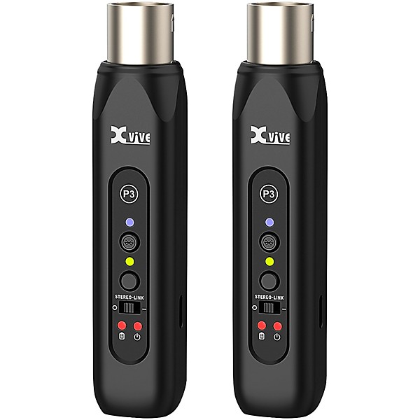 Xvive Bluetooth Audio Receiver With Two P3 Bluetooth Audio Receivers for Dual Mono or Stereo Audio