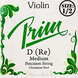 Prim Precision Violin D String 1/4 Size, Medium Prim Precision Violin D String 1/2 Size, Medium