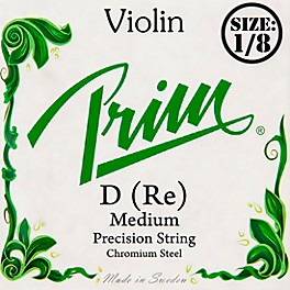 Prim Precision Violin D String 1/4 Size, Medium Prim Precision Violin D String 1/8 Size, Medium