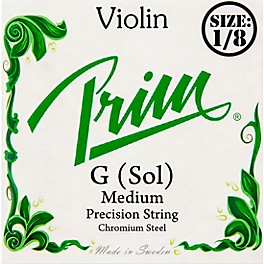 Prim Precision Violin G String 1/8 Size, Medium Prim Precision Violin G String 1/8 Size, Medium