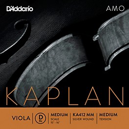 D'Addario Kaplan Amo Series Viola D String 16+ in., Medium D'Addario Kaplan Amo Series Viola D String 15 to 16 in., Medium