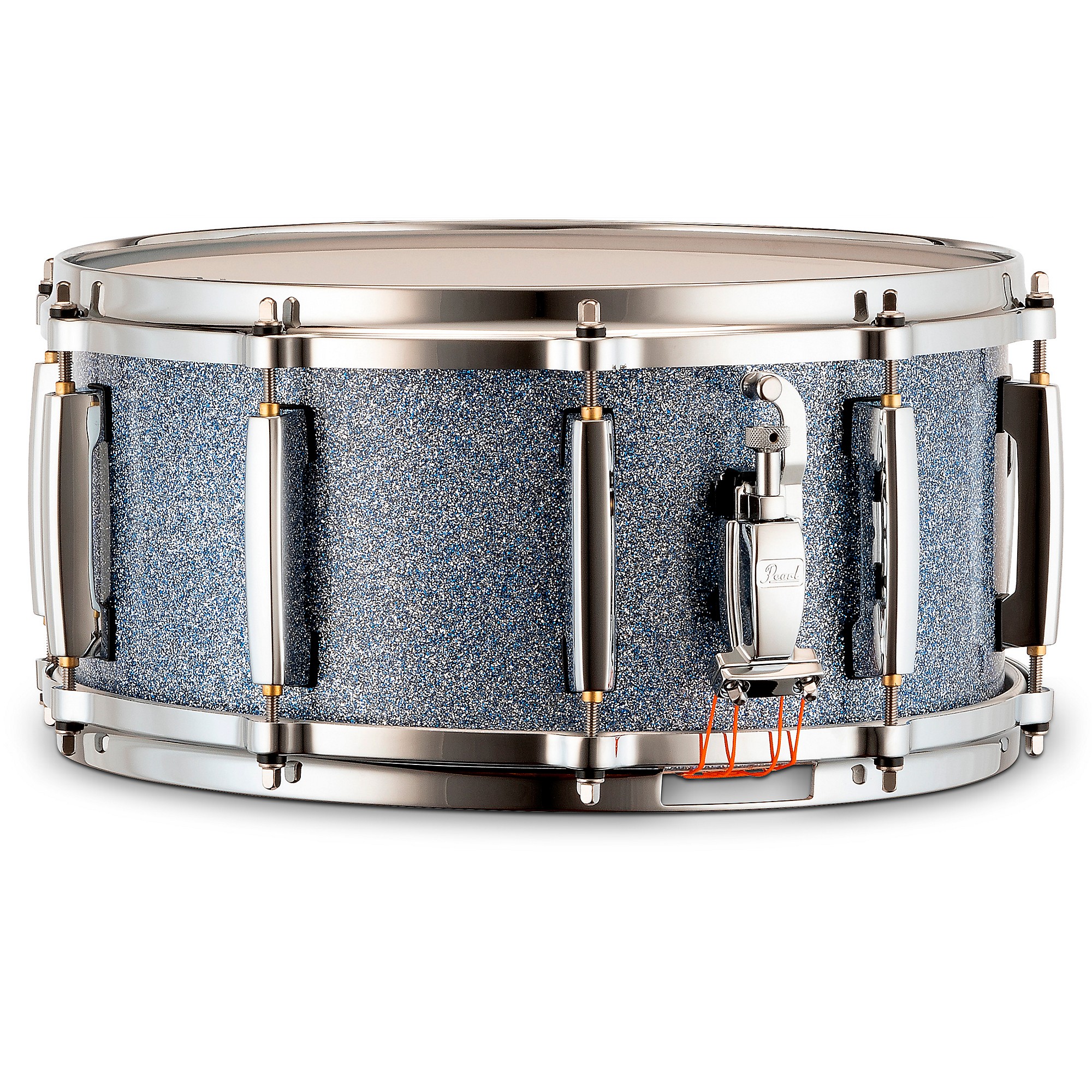 Pearl Masters Maple/Gum Snare Drum 14 x 6.5 in. Crystal Rain 