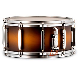 Pearl Masters Maple/Gum Snare Drum 14 x 6.5 in. Matte Olive Burst