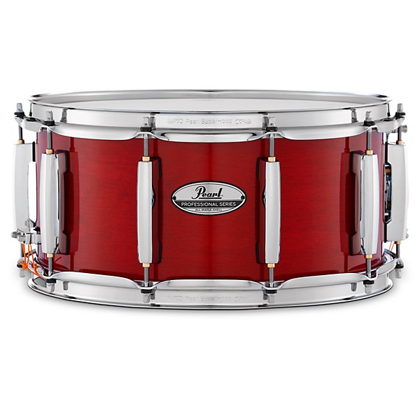 Pearl Professional Series Maple Snare Drum 14 x 6.5 in. Sequoia Red