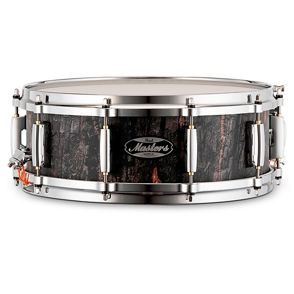 Pearl Masters Maple Snare Drum 14 x 5 in. Satin Charred Oak