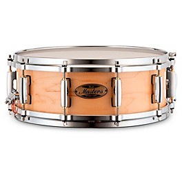 Pearl Masters Maple Pure Snare Drum 14 x 6.5 in. Black Oyster... Pearl Masters Maple Pure Snare Drum 14 x 5 in. Natural Maple