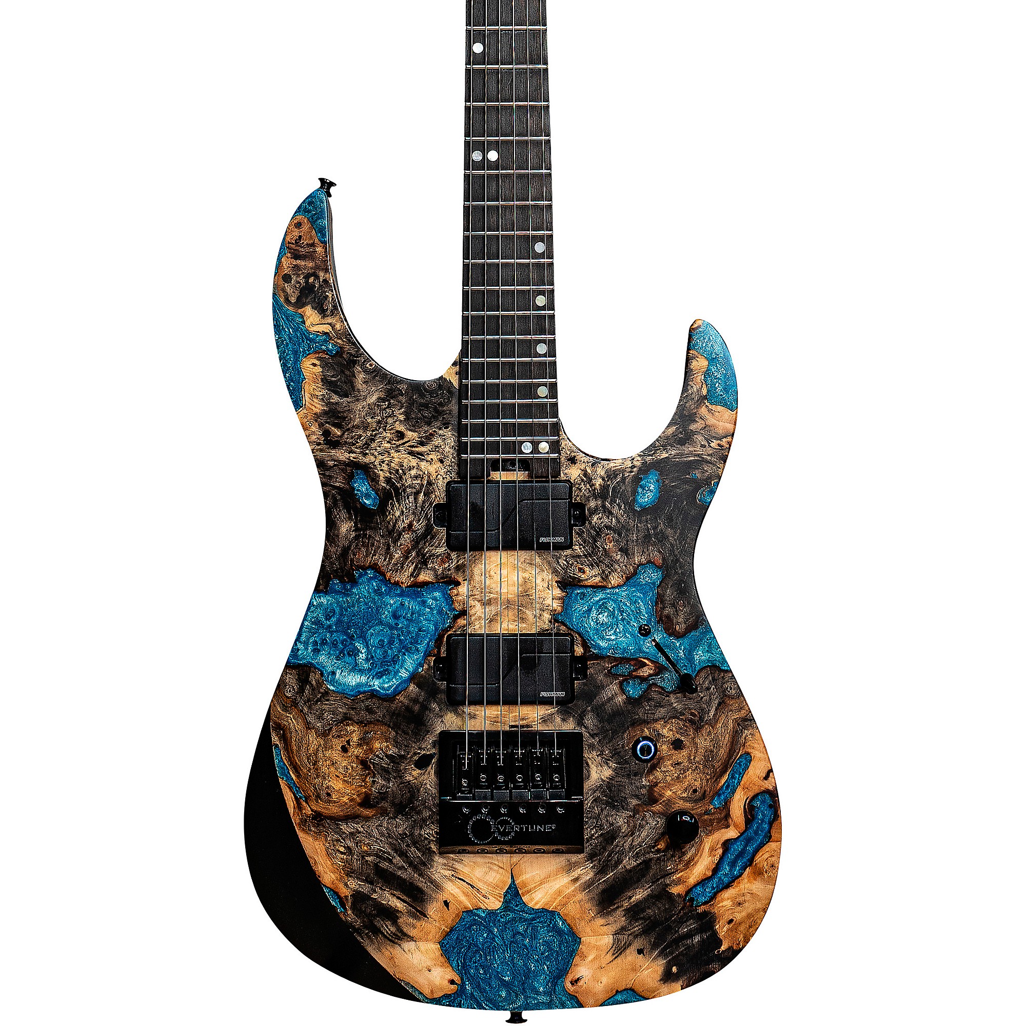 Legator Ninja 6-String X Series Evertune Electric Guitar Caribbean Blue