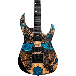 Legator Ninja 6-String X Series Evertune Electric Guitar Caribbean Blue