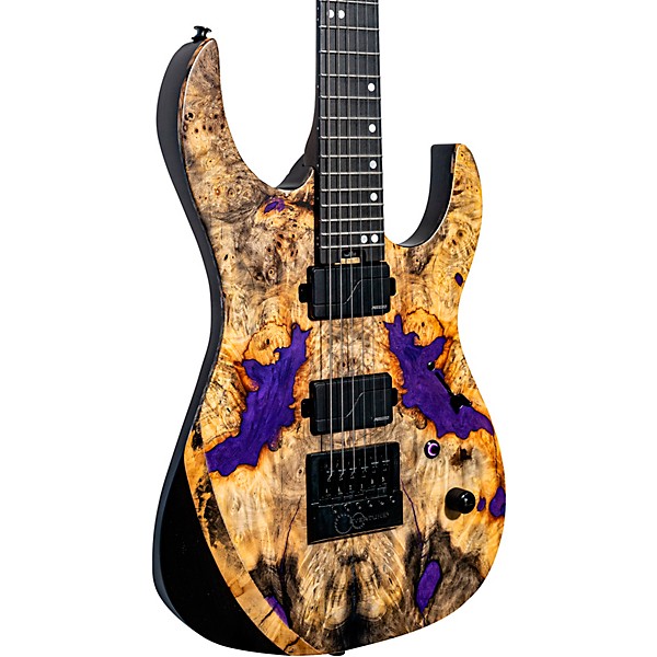 Legator Ninja 6-String X Series Evertune Electric Guitar Royal Purple