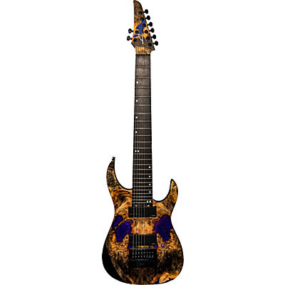 Legator Ninja 8-String X Series Evertune Electric Guitar Royal Purple for sale
