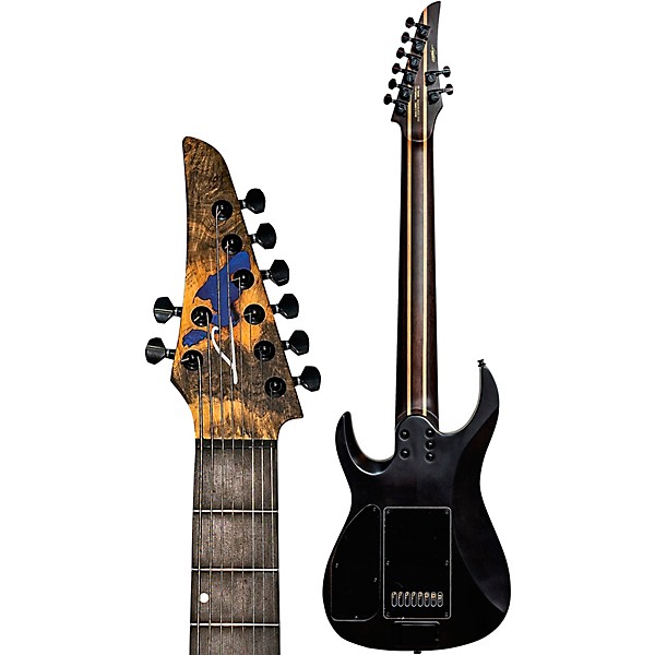 Platinum Legator Ninja 8-String X Series Evertune Electric Guitar Royal ...