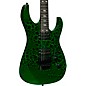 Legator Ninja 6-String Floyd Rose Pro Series Electric Guitar Green Crackle