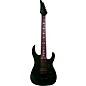 Legator Ninja 7-String Floyd Rose Pro Series Electric Guitar Green Crackle