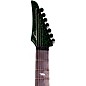 Legator Ninja 7-String Floyd Rose Pro Series Electric Guitar Green Crackle
