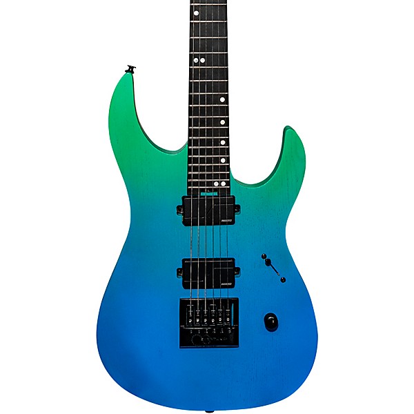 Legator Ninja 6-String Evertune Pro Series Electric Guitar Pacific Aqua