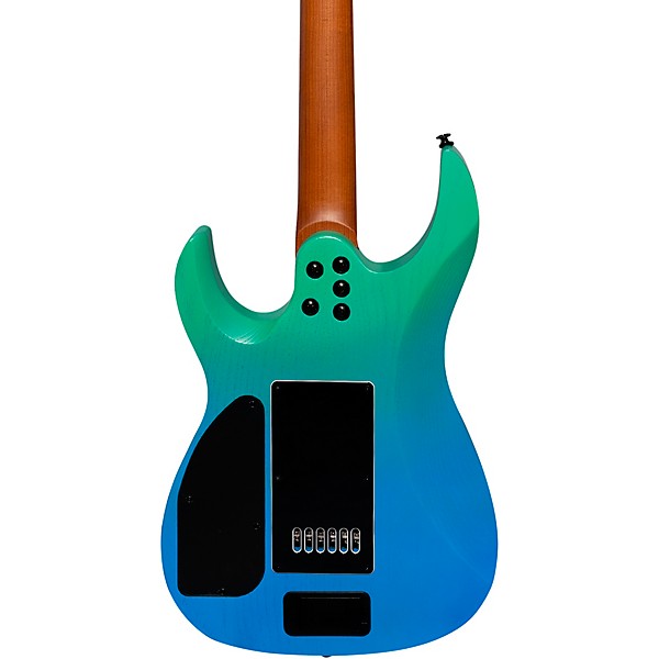 Legator Ninja 6-String Evertune Pro Series Electric Guitar Pacific Aqua