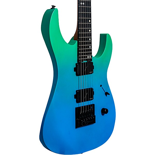 Legator Ninja 6-String Evertune Pro Series Electric Guitar Pacific Aqua