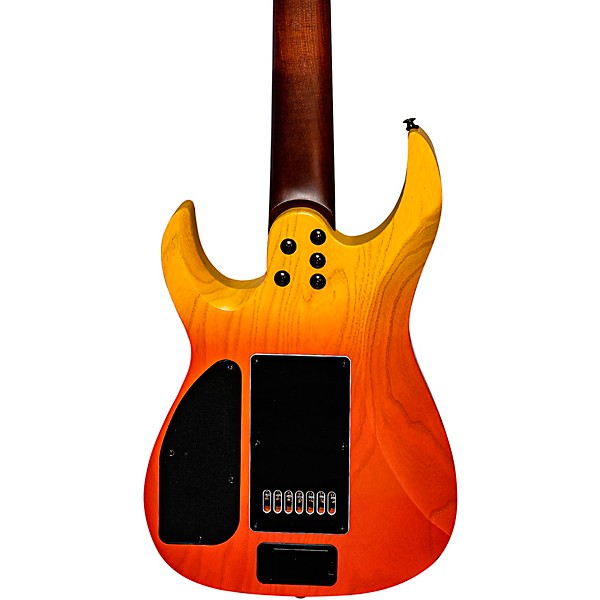 Legator Ninja 7-String Evertune Pro Series Electric Guitar Cali Sunset