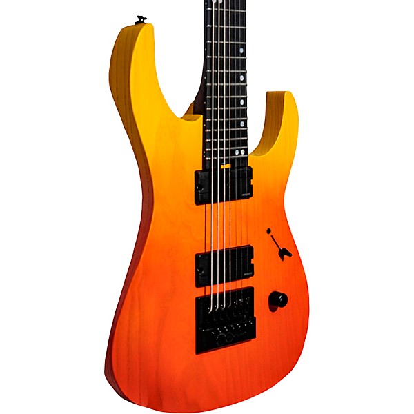 Legator Ninja 7-String Evertune Pro Series Electric Guitar Cali Sunset