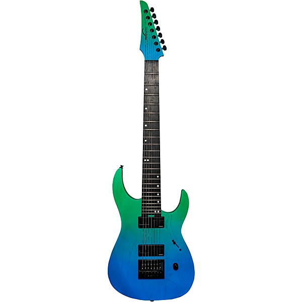Legator Ninja 7-String Evertune Pro Series Electric Guitar Pacific Aqua