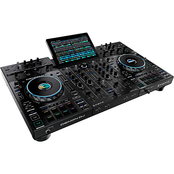 Denon DJ PRIME 4+ Standalone Streaming 4-Channel DJ Controller Black