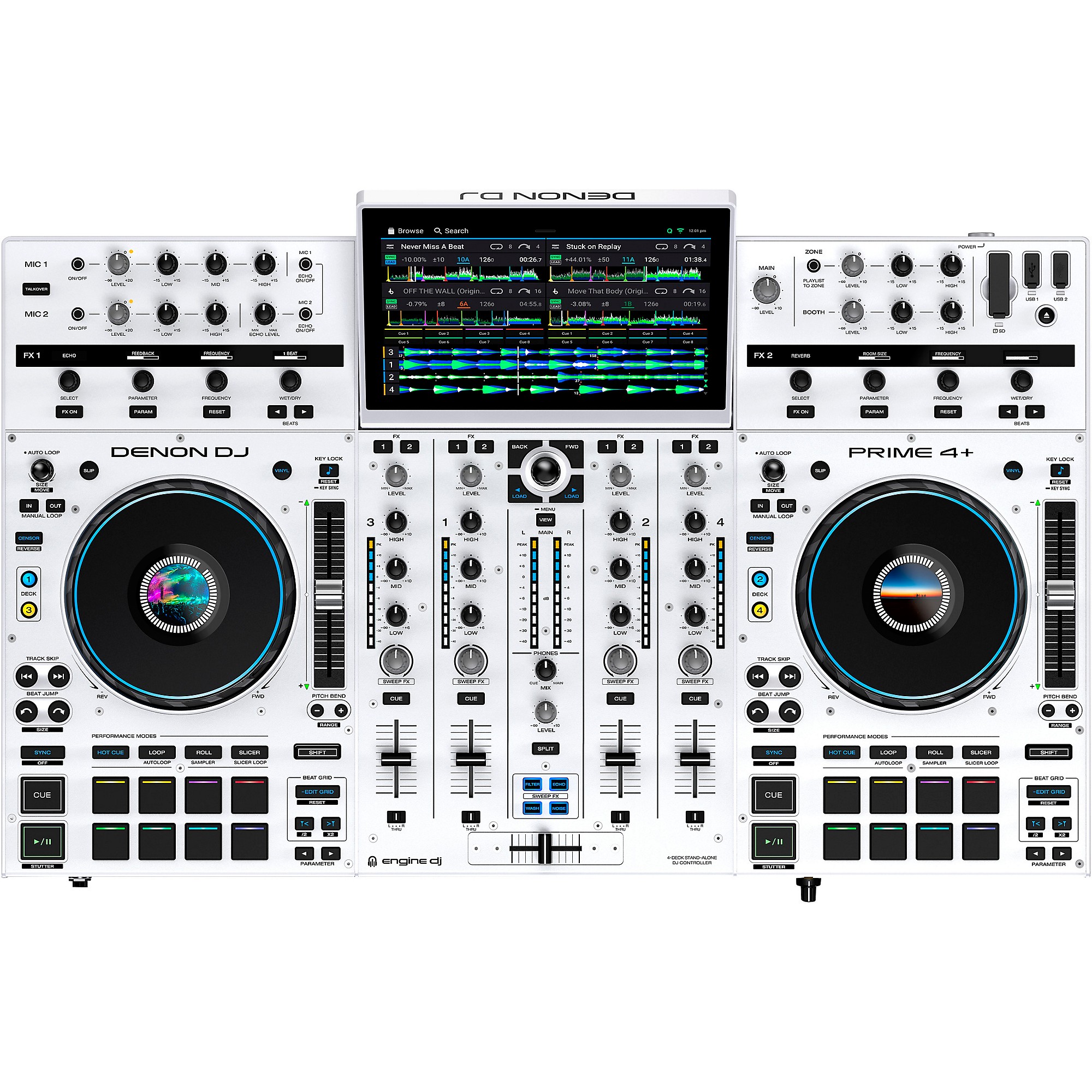 DENON DJ prime4 DJ機材 Denon DJ Prime 4+ — DJ TechTools