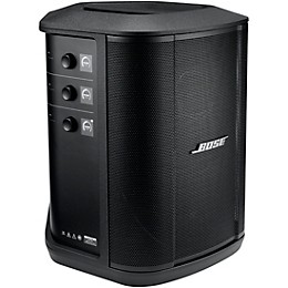 Bose S1 Pro+ Wireless PA Package With Sub1 Powered Bass Module, Instrument Transmitter, Mic/Line Transmitter, Subwoofer Pole and XLR Cable