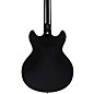 D'Angelico Premier Mini DC Semi-Hollow Electric Guitar With Stopbar Tailpiece Black Flake