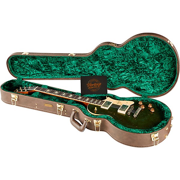 Heritage Custom Shop Core Collection H-150 Artisan Aged Electric Guitar Cadillac Green