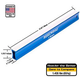 Music Nomad Fret Leveler L-Beam Blue 17.6 in.
