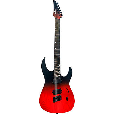 Legator Ninja 6-String Multi-Scale Performance Series Electric Guitar Crimson for sale
