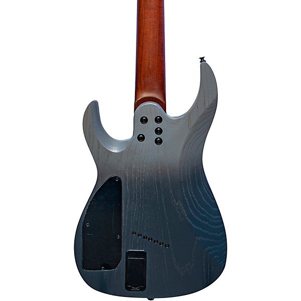 Legator Ninja 7-String Multi-Scale Performance Series Electric Guitar Smoke