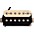 Dean Nostalgia Neck Humbucker Pickup Satin Nickel Cover Dean Nostalgia Neck Humbucker Pickup Black Cream