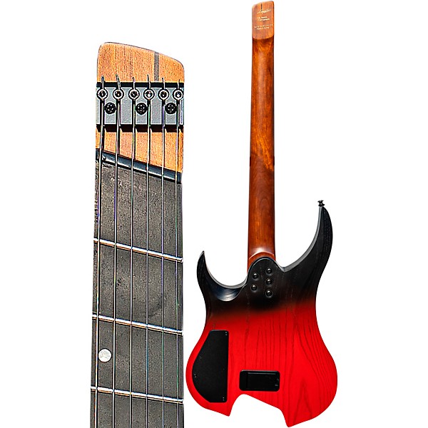 Legator Ghost 6 6-String Multi-Scale Performance Series Electric Guitar Crimson