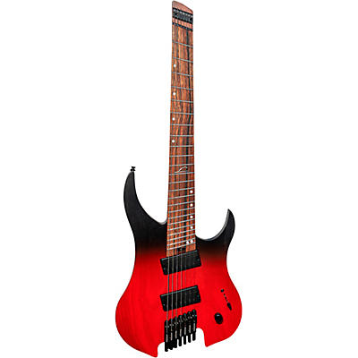 Legator Ghost 7-String Multi-Scale Performance Series Electric Guitar Crimson for sale