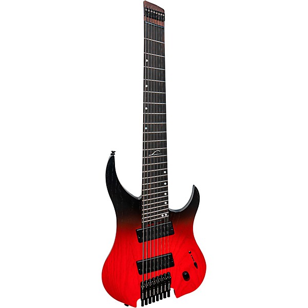 Legator Ghost 8-String Multi-Scale Performance Series Electric Guitar Crimson