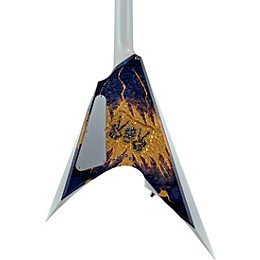 ESP EX23-10 Exhibition Custom Arrow CTM Electric Guitar Blue Purple Gradation/Pearl White