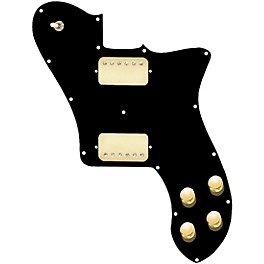 920d Custom Loaded Pickguard f... 920d Custom Loaded Pickguard for '72 Deluxe Telecaster with Gold Cool Kids Humbuckers Black