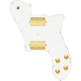 920d Custom Loaded Pickguard f... 920d Custom Loaded Pickguard for '72 Deluxe Telecaster with Gold Cool Kids Humbuckers White