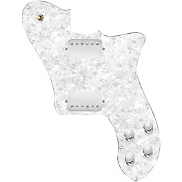 920d Custom Loaded Pic... 920d Custom Loaded Pickguard for '72 Deluxe Telecaster with Nickel Cool Kids Humbuckers White Pearl