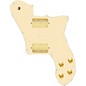 920d Custom Loaded Pickguard for '72 Deluxe Telecaster with Gold Smoothies Humbuckers Aged White thumbnail