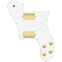 920d Custom Loaded Pickguard f... 920d Custom Loaded Pickguard for '72 Deluxe Telecaster with Gold Smoothies Humbuckers White