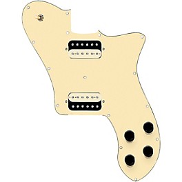 920d Custom Loaded ... 920d Custom Loaded Pickguard for '72 Deluxe Telecaster with Uncovered Roughnecks Humbuckers Aged White