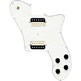 920d Custom Loaded Pickg... 920d Custom Loaded Pickguard for '72 Deluxe Telecaster with Uncovered Roughnecks Humbuckers White