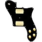 920d Custom Loaded Pickguard for '72 Deluxe Telecaster with Gold Roughnecks Humbuckers Black thumbnail