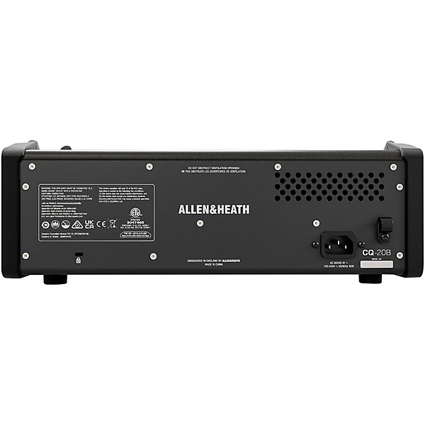 Allen & Heath CQ-20B Digital Mixer With Wi-Fi and Bluetooth Connectivity