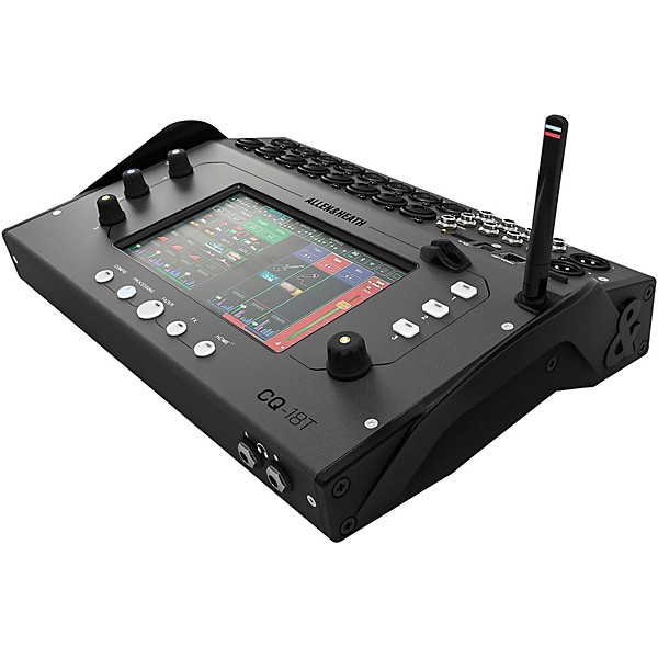 Allen & Heath CQ-18T Digital Mixer With 7" Touchscreen, Wi-Fi and Bluetooth Connectivity